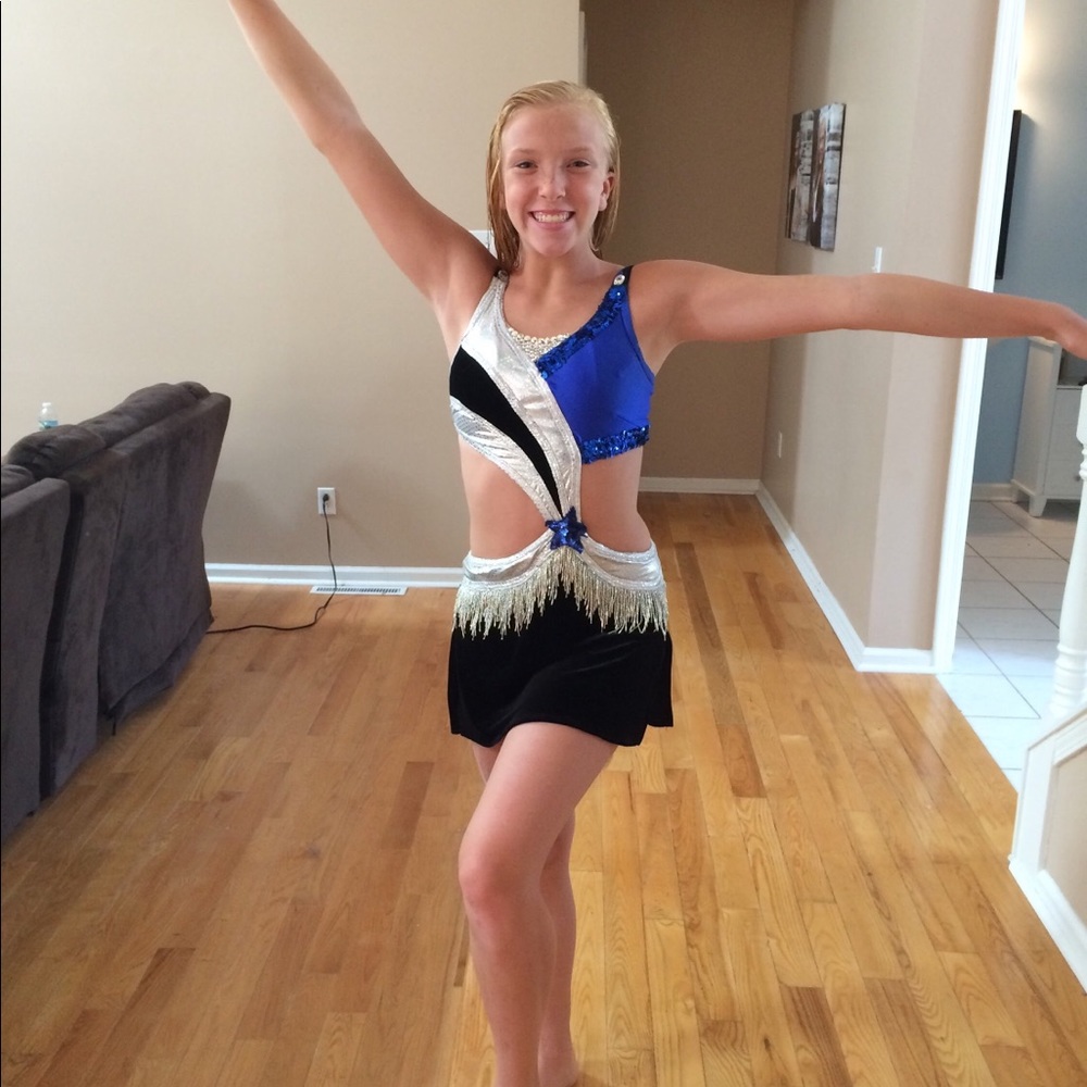 Baton Twirling Costume Dance Costume